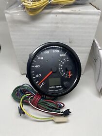 Gcj6-100 New Speedhut Gps Speedometer Assembly 4inch Dual Gauge 120mph 8k Tachometer
