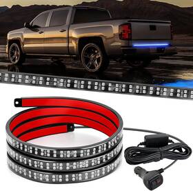 Nilight 840323943529 48 Inch Truck Tailgate Strobe Light Strip Blue