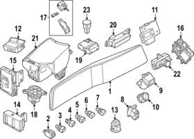25042-5mp0a Nissan Genuine Charge Indicator