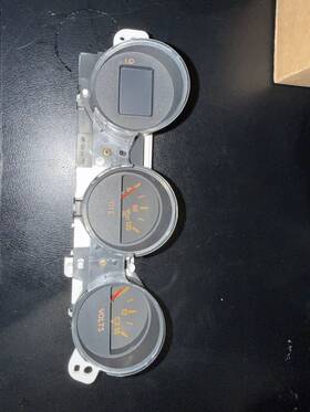 Nissan 255-nissan 06-09 350z Center Dashboard Dash Gauges Instrument Unit Factory Oem