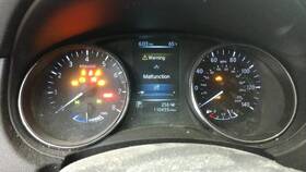 248106fl1a Nissan 257-10501 Oem Speedometer Instrument Cluster For Rogue 2.0l At 110k