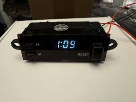 25820-30p00 Nissan 300zx Twin Turbo Clock Digital Time Display Z32 90-96 Oem 25820 30p00