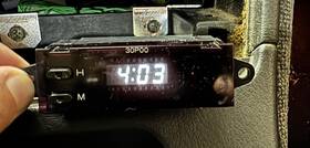 25820-48p00 Nissan Rare Oem 300zx Twin Turbo Digital Clock Display Z32 90-99