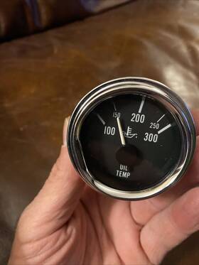144467 Nos Peterbilt 2 Inch Oil Temp Gauge