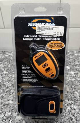 Tgx1 O Donnell Racing Accessories Infrared Temperature Gauge With Stopwatch Brand New