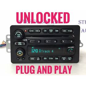 10348261 Oem Unlocked 2004 Buick Rendezvous 6cd Radio Receiver Gm1097