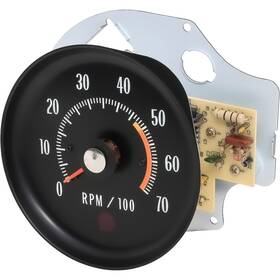 5657405 Oer 1971-72 Chevelle El Camino Monte Carlo Tachometer 5000 Rpm Red Line Gm