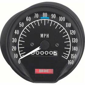 6492882 Oer 70-74 Firebird Speedometer 160 Mph 6492882 Oer 70-74 Firebird Speedometer 160 Mph