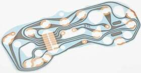 8911264 Oer Reproduction Printed Circuit Board 1974-1977 Pontiac Firebird Without Gauges