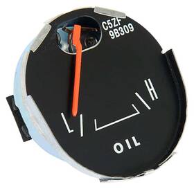 9b308ar Oer Authorized 1965-66 Ford Mustang Oil Gauge For Models With 5-gauge Instrumentation