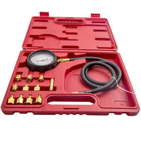 B7xgja Oil Pressure Tester Gauge Diagnostic Auto Trans Engine Set 3/8inch 1/8inch