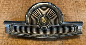 1550204 Oldsmobile Olds Chrome Dash Clock Speaker Oem 1954-55 Vintage Art Piece