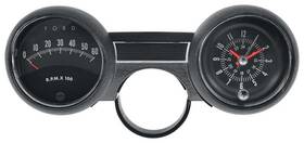 Oval Industries Rp22 1964-65 Ford Mustang V8 Rally Pac Text 6000 Rpm Tachometer