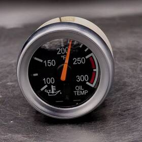 Q43-6013-002e Peterbilt Oil Temp Temperature Gauge 100-300 Deg. F #m260gx