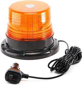 Pk804-yy Pkinglake 1-pcs Amber Led Beacon Lights 12-24v Warning Safety Flashing Emergency