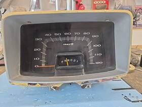 2587042 Plymouth 66 Fury Speedometer With Bezel