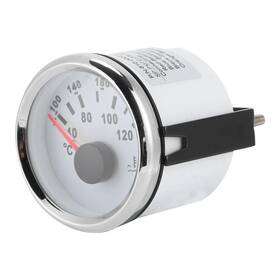 Pocreation0a2y5h3q8s331-12 Pocreation 52mm Water Temperature Gauge With Led Display Ip67 Marine Engine Temp Meter