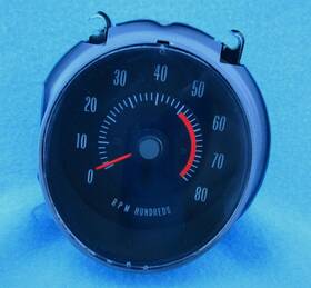 5961607 Pontiac 1969-72 Gto Tachometer - Rebuilt And Serviced Original Works Great