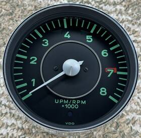 Porsche 901 741 302 01 1965-67 911 Tachometer - Part # Tested And Working