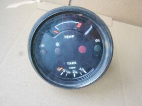 91464110150 Porsche 1976 914 Temperature Fuel Combo Gauge 641 101 50 For Parts Vdo Oem