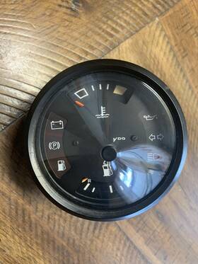 94464131002 Porsche 1986-1988 924s Fuel And Temp Gauge Vdo Germany