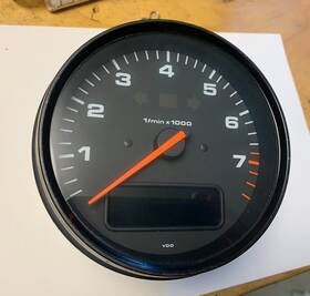 96464131201 Porsche 1990-1994 911 964 Tachometer With Obc Option Prestine
