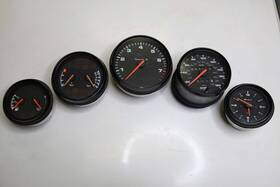 993.641.517.00 Porsche Vdo 911 993 Oem Black Face Gauges / Gauge Set 99364151700 96464130100 993.641.517.00 Porsche Vdo 911 993 Oem Black Face Gauges / Gauge Set 99364151700 96464130100