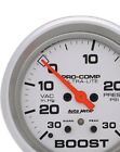4477 Prices Autometer " 8 2 Boost Aluminum Face Ultra-lite Vacuum 5 Electrical Gauge Dia