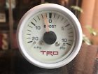 Ptr01-35020-05 Trd Toyota Boost Gauge White Face Brand New Free Ship Ptr01-35020-05 Trd Toyota Boost Gauge White Face Brand New Free Ship