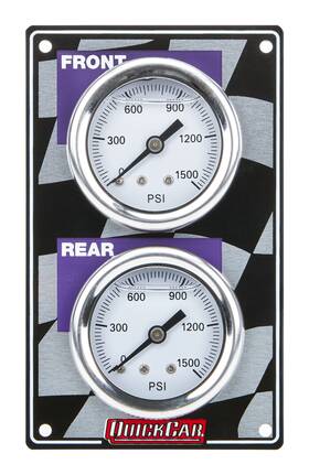 61-101 Quickcar Racing Products Fits Mini Brake Bias Gauge Panel Vertical