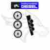 R50053r Isspro Ev2 98-02 Dodge Pillar Kit Pyro Boost Fuel Pressure Gauges
