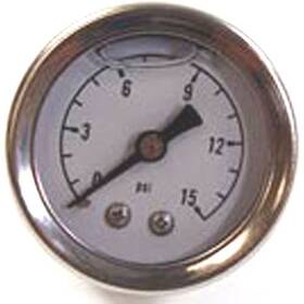 R5709 Racing Power Company Fuel Pressure Gauge Mechanical 1 2