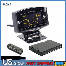 Zd10 Racmgauto Full Kit Sports Package 10in 1 Bf Cr C2 Advance Zd Link Meter Digital Auto Gauge
