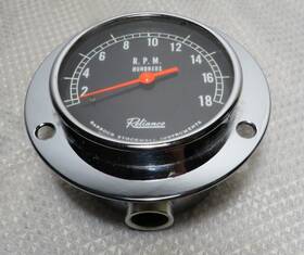94817 Realiance Barbour Stockwell Instruments 1800 Rpm Vintage Nos Reliance Tachometer Rat Rod