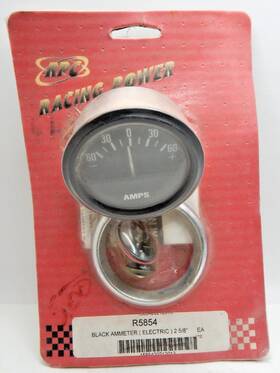 R5854 Rpc Gauge 60 Amp Amperes 2-5/8 Inch With Mounting Bracket Nos R5854 Rpc Gauge 60 Amp Amperes 2-5/8 Inch With Mounting Bracket Nos