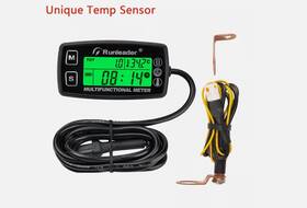 Runleader 760752225822 Digital Hour Meter Tachometer Engine Temp Gauge Rpm Alert 3 Backlights Generator Runleader 760752225822 Digital Hour Meter Tachometer Engine Temp Gauge Rpm Alert 3 Backlights Generator