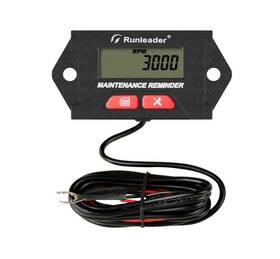 Rl-hm059g Runleader Digital Hour Meter Tachometer Rpm Alert/maintenance Reminder For Ztr Lawn Mower