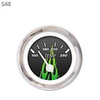Gar298zexlabcd Sae Aurora Carbon Temp Fiber Water Green Instuments Gauge Flame