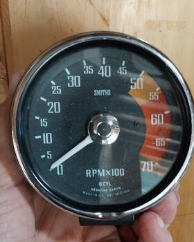 00af Smiths 1410/00af Tachometer Pre 1964 Vintage