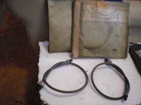 Gsd152 Smiths Df1104/00 2 Speedometer / Tachometer Cables 25 Inch Jaguar Mg Sprite Brand