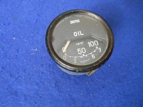 147960 Smiths Pl2302/33a Original Oil Pressure Gauge Triumph Tr250 1969-1972 Tr6