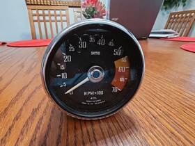 Rvi1433 Smiths Rvi1433/00 Mg Midget Tachometer Original 1968-1972 #rvi1433/00 7000rpm Rvi1433 Smiths Rvi1433/00 Mg Midget Tachometer Original 1968-1972 #rvi1433/00 7000rpm