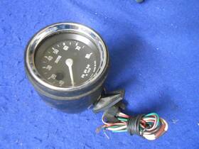 Rvi5000 Smiths Rvi5000/00a Nos Auxiliary Tachometer In Pod 4/6/8 Cyl Rally Cars Mini
