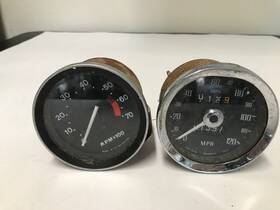 Sn-5227 Smiths Sn-5227/12 Speedometer 1000 120mph Rvc 1414 Rpm Lot Parts