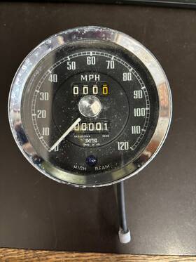 Sn6125 Smiths Sn6125/04a Mg Mgb Speedometer Gauge #sn6125/04a