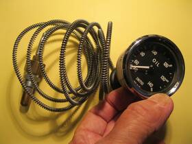 Tg1301-24c-078 Smiths Tg130124c078 Ac Cobra Mechanical Oil Temperature Gauge