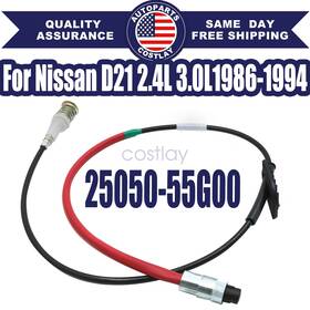 25050-55g00 Soillar For 1986-1994 Nissan D21 Hardbody 2.4 2wd Speedometer Shaft Cable