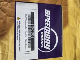 91065029 Speedway Motors 3-1/2 Inch Chrome Electric Tachometer Kit 8k Rpm - Perfect For Hot Rods