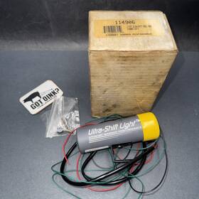 114906 Stewart Warner 113243 Kawasaki Yellow Shift Light Amber Leds 1-5/8 Inch Ultra-shift
