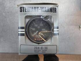 285-13-36 Stewart Warner Mechcanical Water Temp Gauge